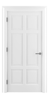 Shadbolt_Type10_Timeless_Hardwood_Door_in_RAL9010_paint_finish