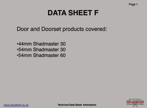 Doorset-Datasheet-F