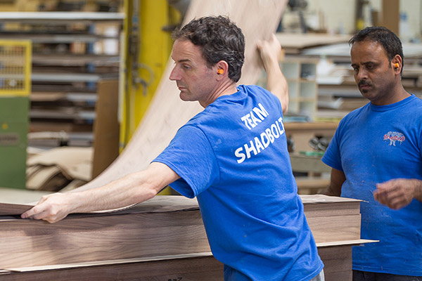 Shadbolt veneer grading